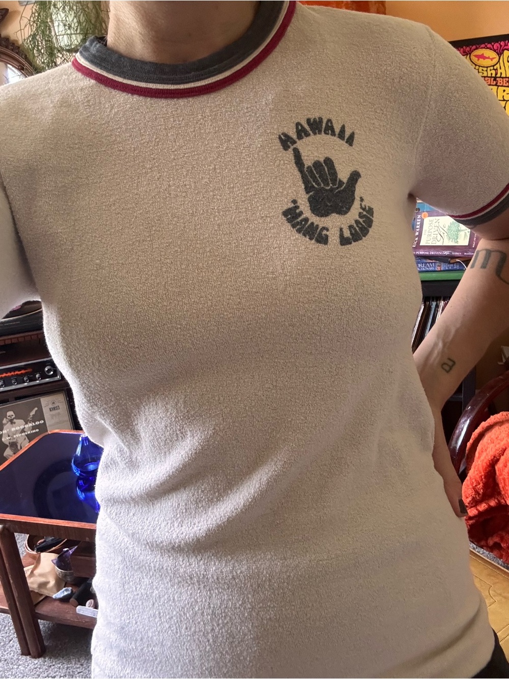 Vintage terry cloth tee